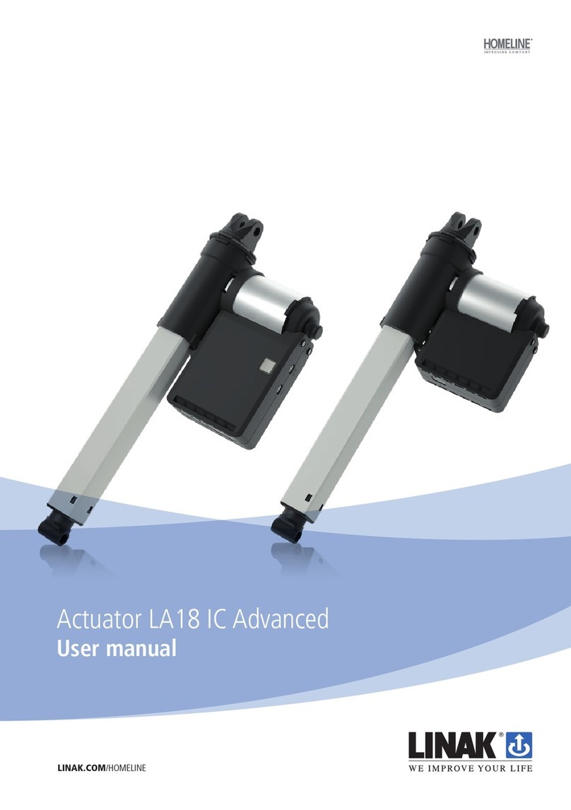 Linak LA18 IC Advanced User manual