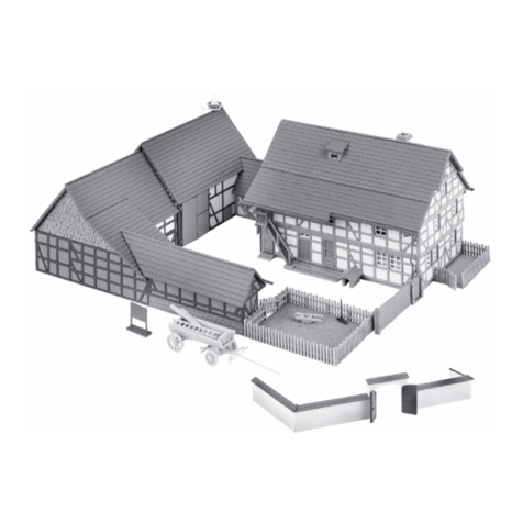 Faller FARM WITH THREE AISLES instructions