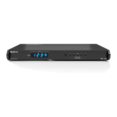 Wyrestorm MXV-0404-H2A-KIT User manual Wyrestorm MXV-0404-H2A-KIT User manual