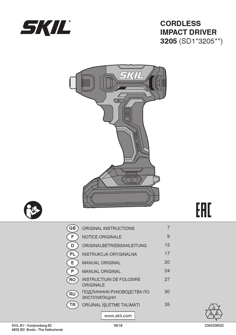 Skil 3205 User manual