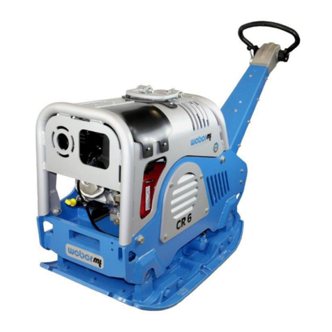Weber mt CR 6 Hd Operating instructions