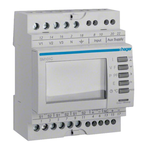 hager SM101C manual