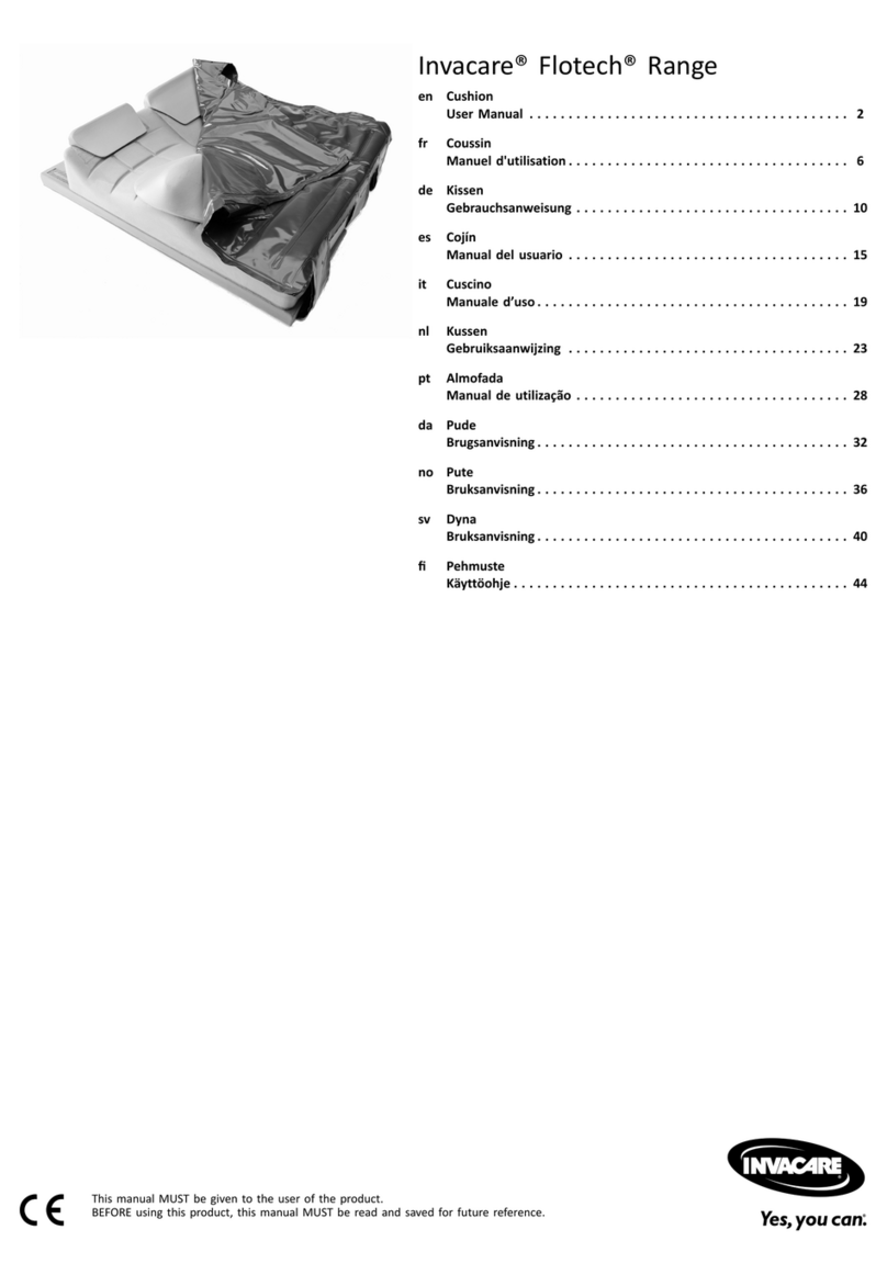 Invacare Flo-tech Lite user manual Invacare Flo-tech Lite user manual