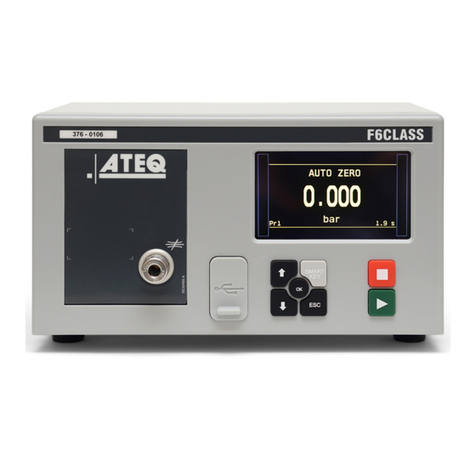 ATEQ F6 Profinet Series User manual