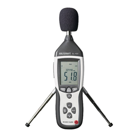 VOLTCRAFT SL-451 Important notes