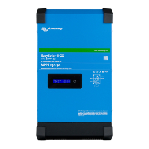 Victron energy EasySolar-II GX User manual Victron energy EasySolar-II GX User manual