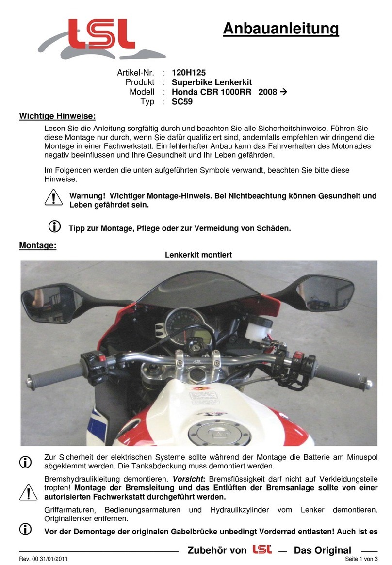 LSL 120H125 Install guide