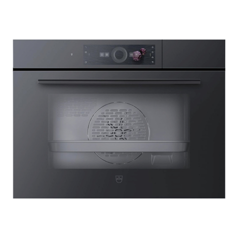 V-ZUG CombiSteamer V4000 45 User manual