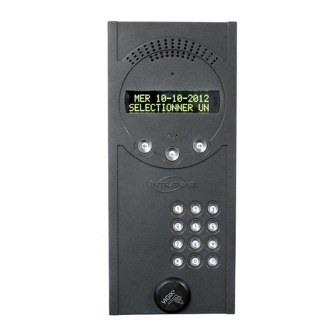 Intratone Intracode Visio User manual