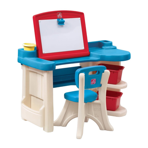 Step 2 The Studio Art Desk 8364 manual