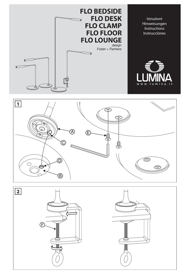 Lumina FLO BEDSIDE instructions