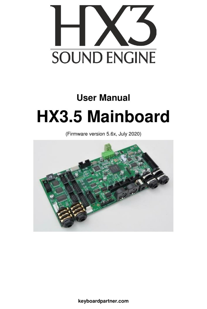 KEYBOARDPARTNER HX3.5 WiFi Module User manual