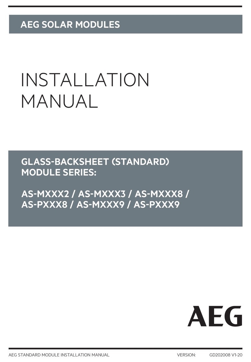 AEG AS-M 2 Series installation manual AEG AS-M 2 Series installation manual