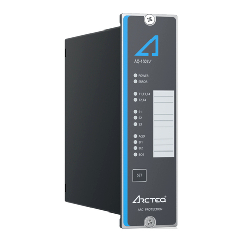 Arcteq AQ-102LV manual
