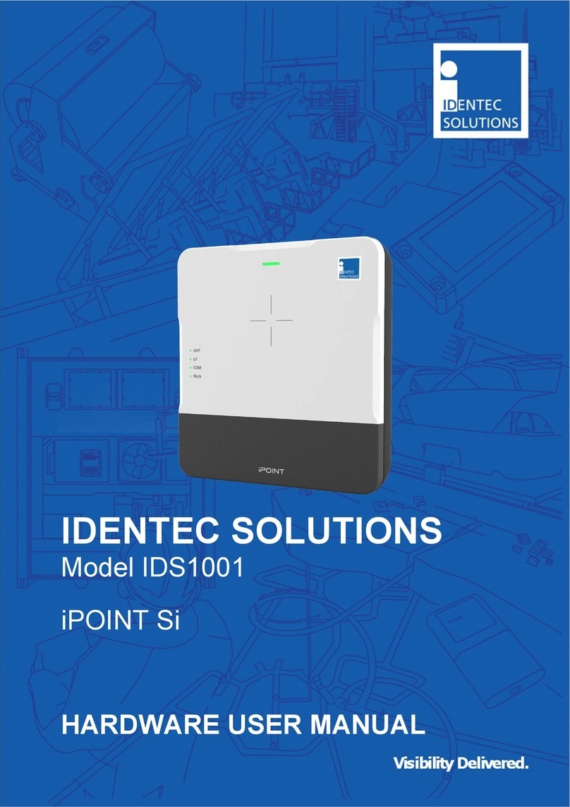 IDENTEC SOLUTIONS iPOINT Si Instructions for use