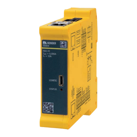 Bender CC613-H Series manual