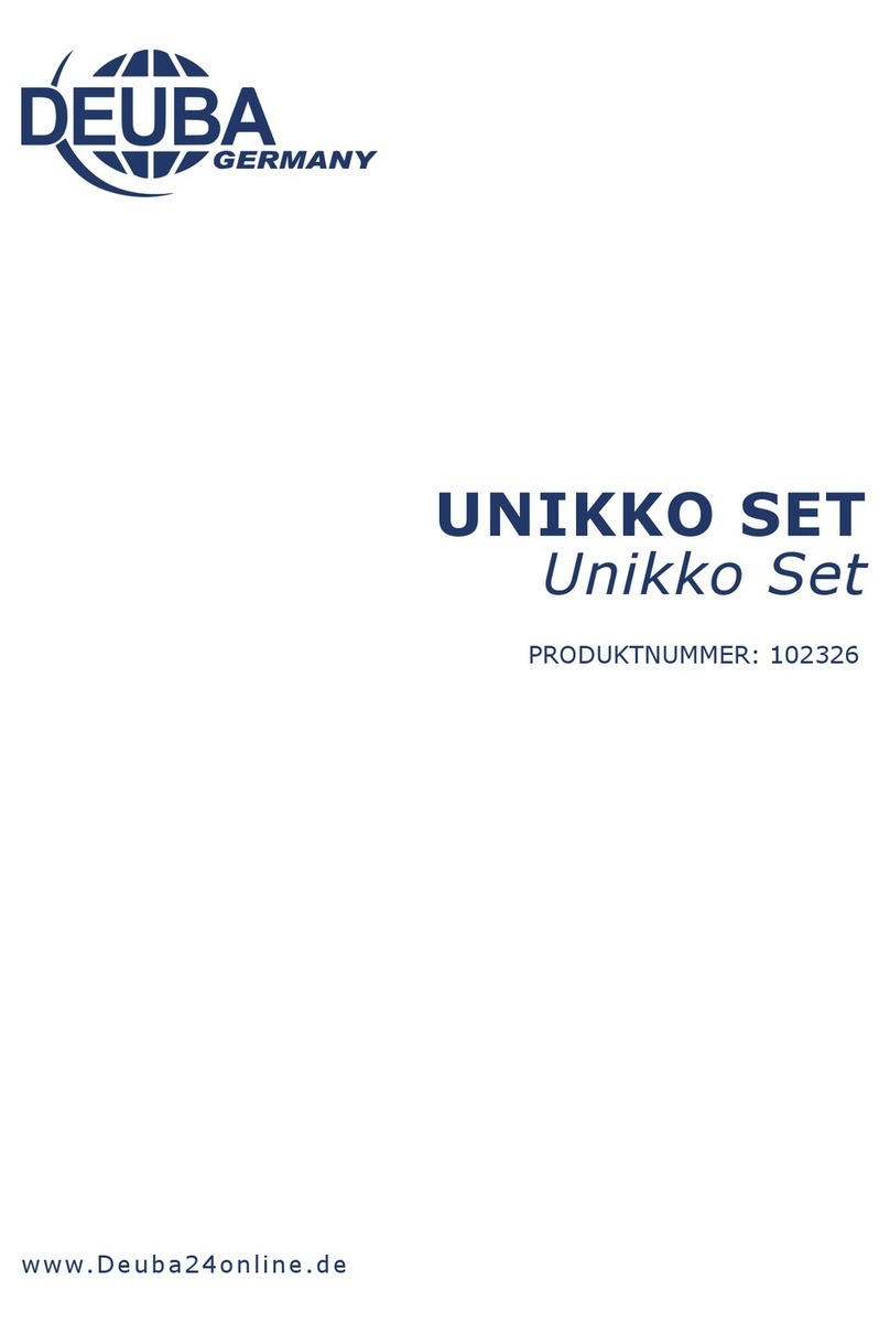 Deuba Unikko 102326 instructions
