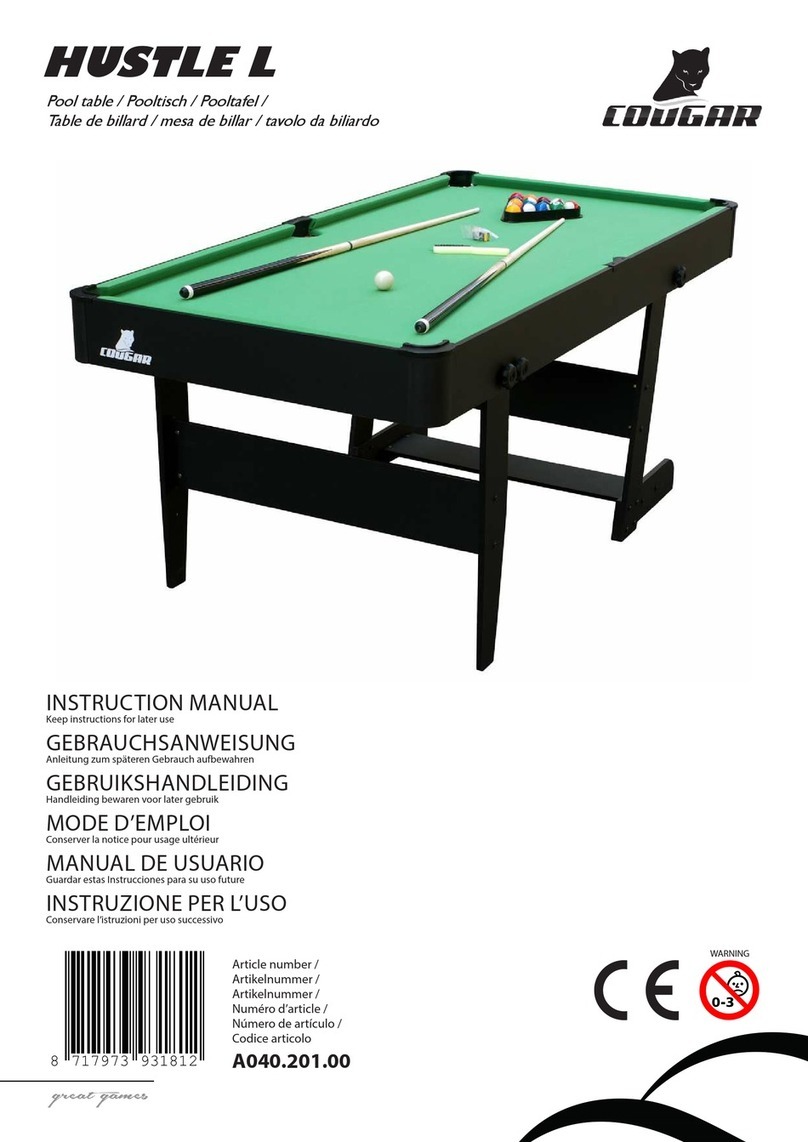 COUGAR HUSTLE L User manual