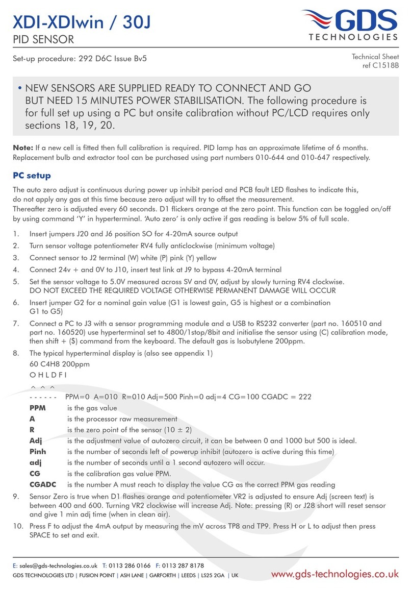 GDS XDI-XDIwin/30J Instruction Manual