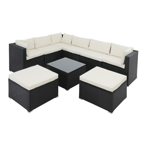 CASARIA Deuba Lounge XL instructions