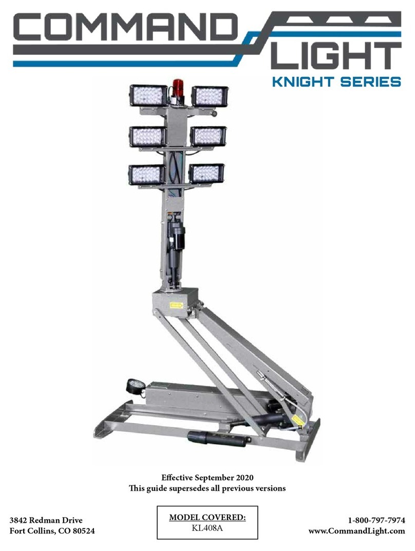 Command Light Knight Series User manual