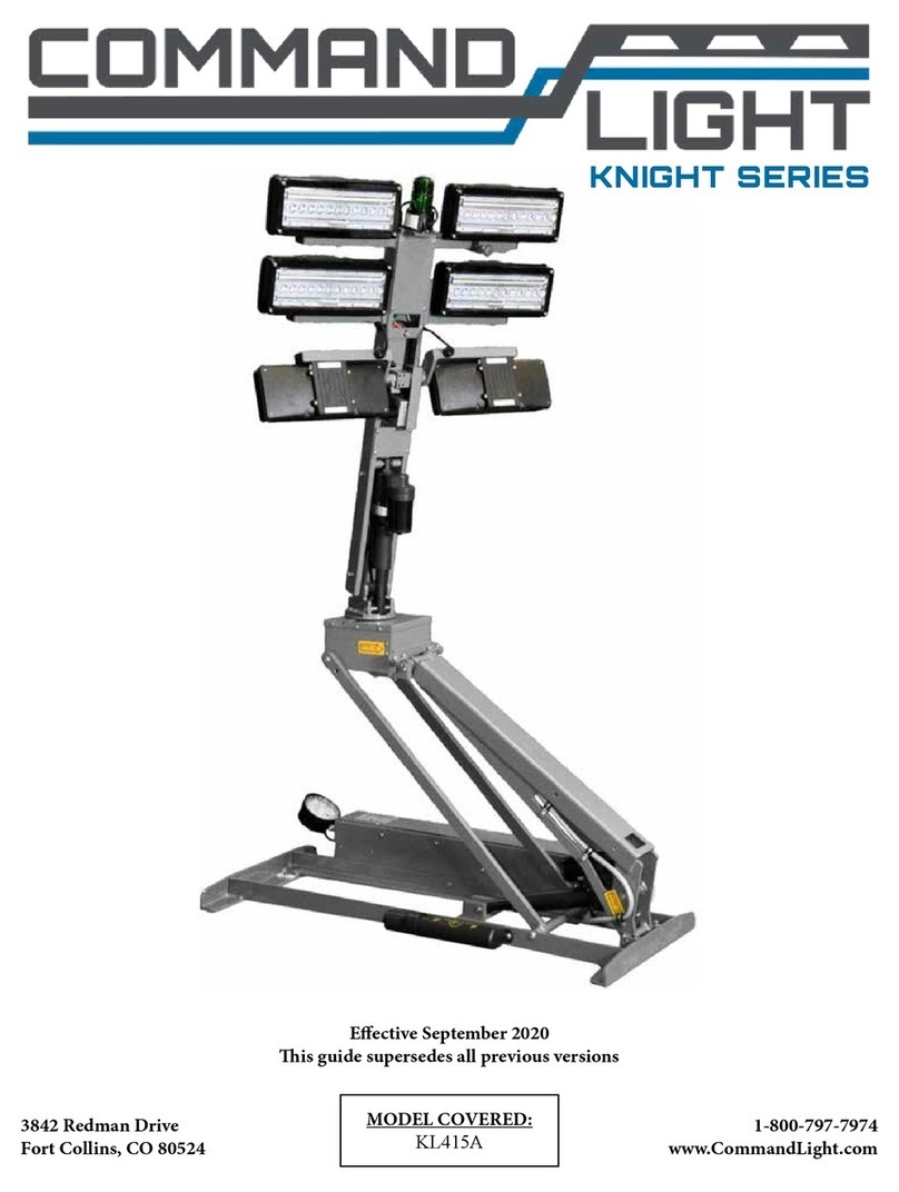 Command Light KNIGHT KL415A manual