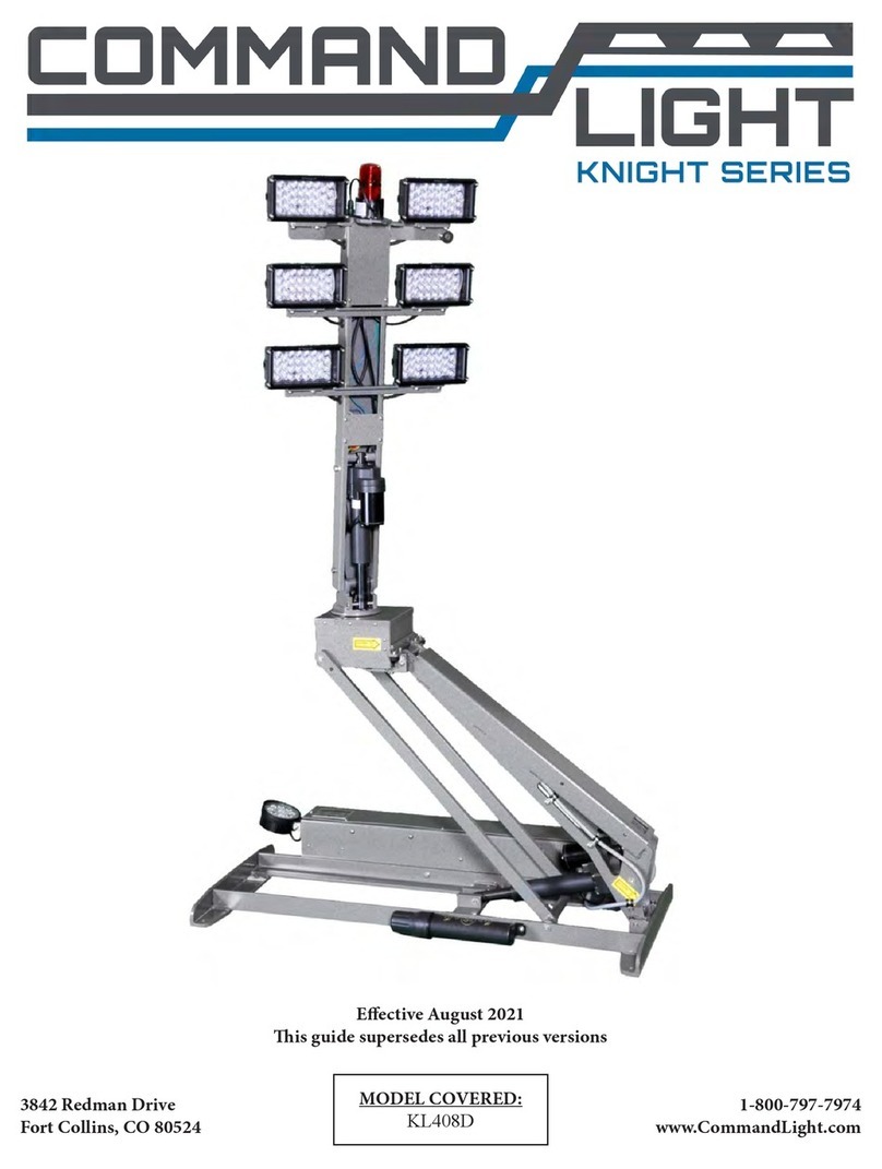 Command Light Knight Series User manual