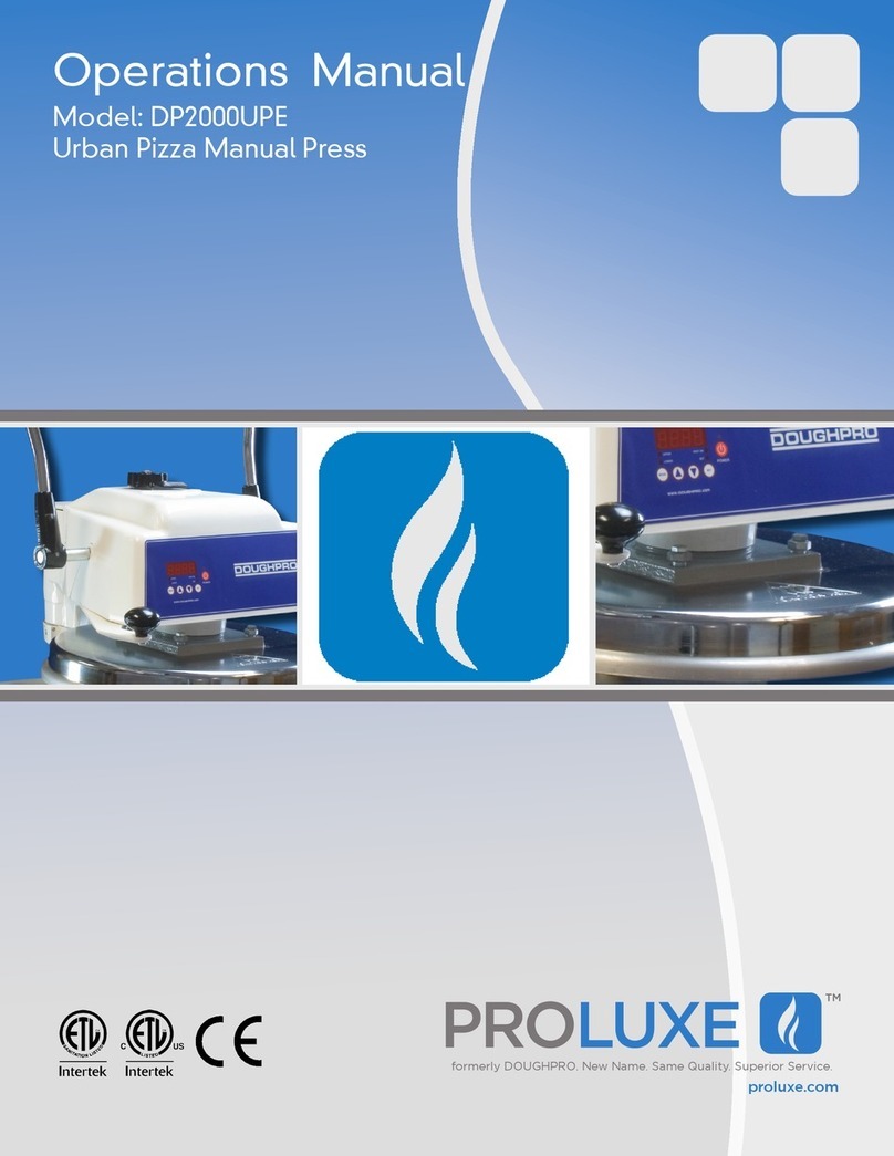 Proluxe DP2000UPE User manual