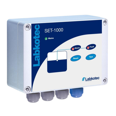 Labkotec SET-1000 12 VDC Installation and operating instructions