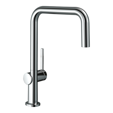 Hans Grohe Talis 72806 1 Series Installation/User Instructions/Warranty