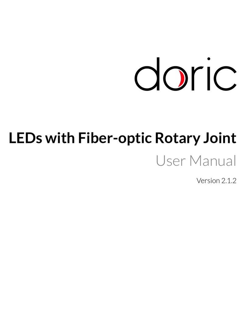 DORIC LEDFRJ Series user manual