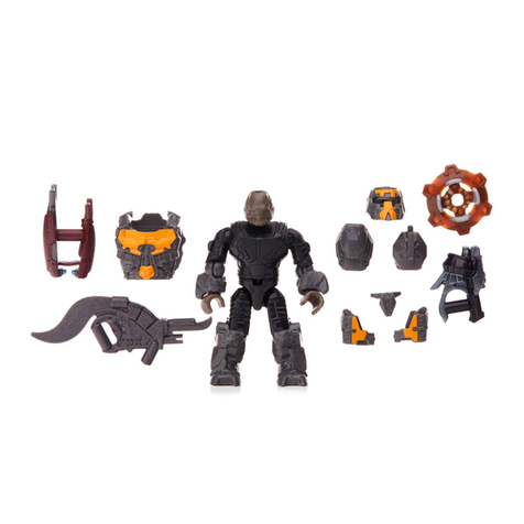 Mega Construx HALO PRO BUILDERS DXR57 User manual Mega Construx HALO PRO BUILDERS DXR57 User manual