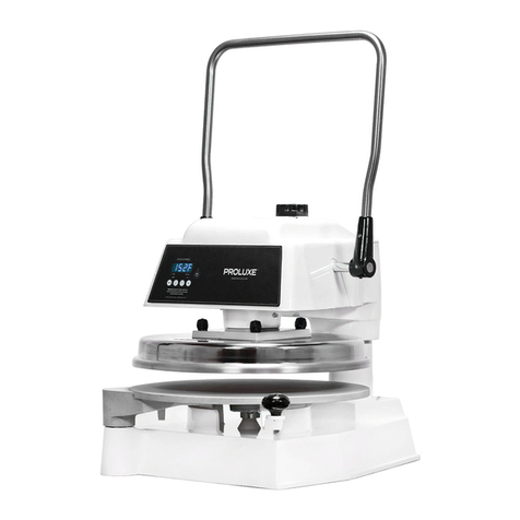 Proluxe DOUGHPRO DP1100BZ Series Operation manual