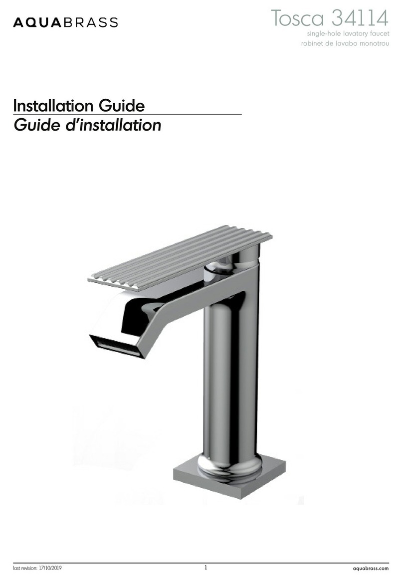 aquabrass Tosca 34114 installation guide