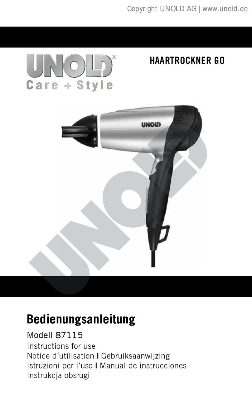 Unold GO Instructions for use