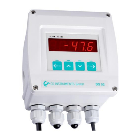 CS Instruments DS 52 User manual