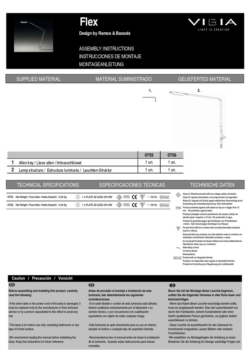 VIBIA Flex User manual VIBIA Flex User manual