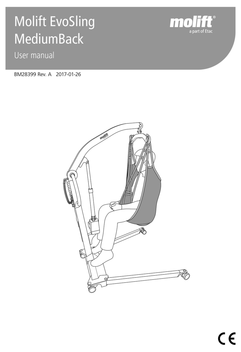 Etac molift EvoSling MediumBack User manual