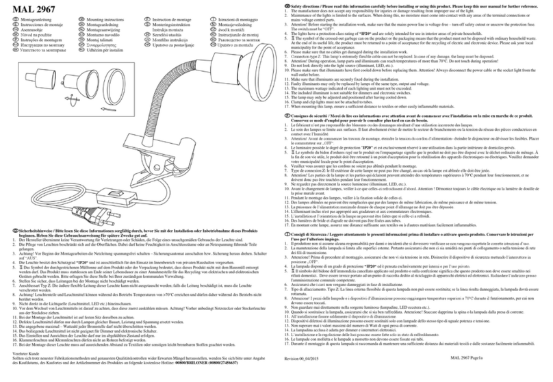 Briloner MAL 2967 User manual