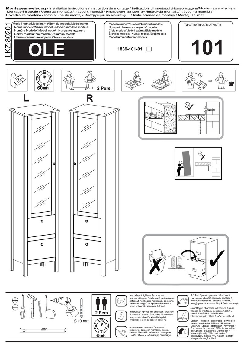 Trendteam OLE 1839-101-01 manual