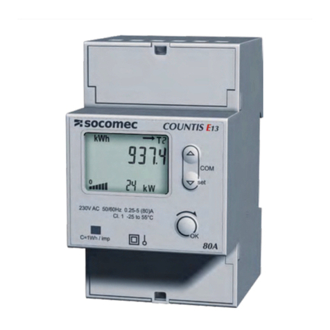 socomec COUNTIS E15 operating instructions