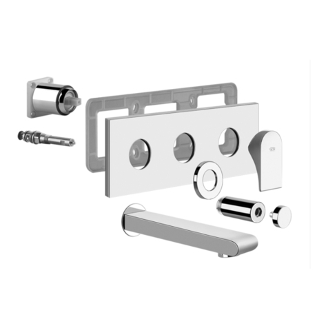 Gessi VIA MANZONI 44898 User manual