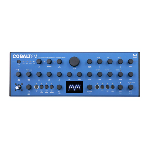 Modal Electronics COBALT8M User manual Modal Electronics COBALT8M User manual