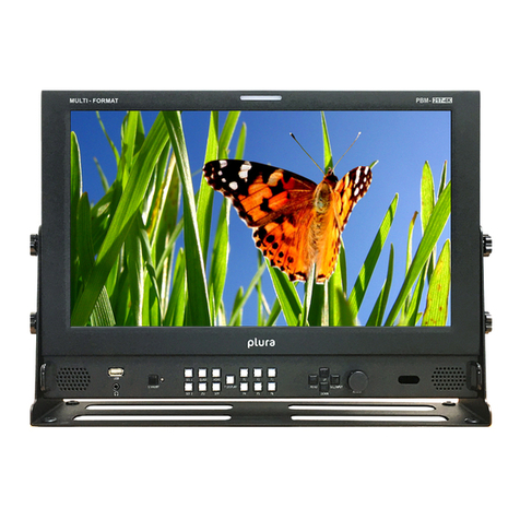 Plura PBM-4K Series User manual Plura PBM-4K Series User manual