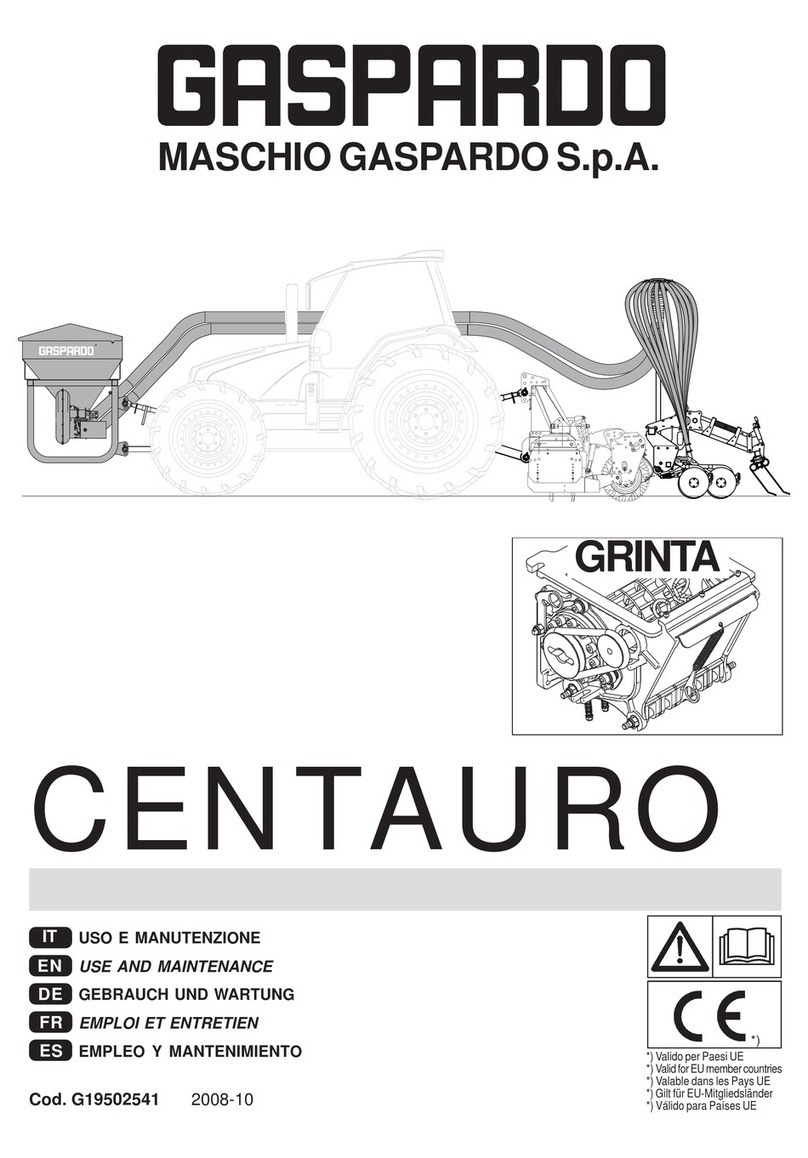 Gaspardo CENTAURO User guide
