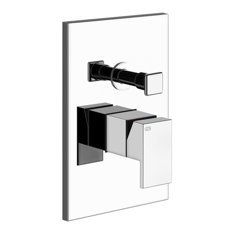 Gessi RETTANGOLO 44604 User manual Gessi RETTANGOLO 44604 User manual