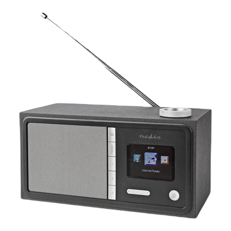 nedis RDIN3000BK User manual
