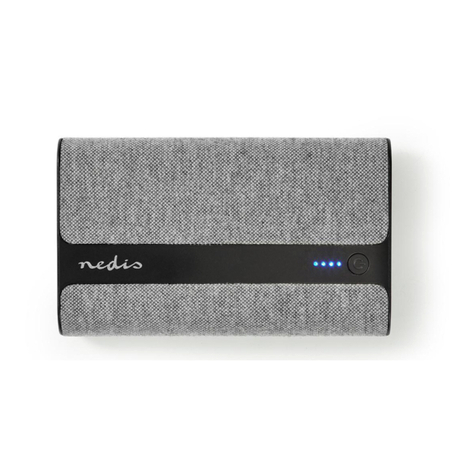 nedis FSPB15100BK quick start guide nedis FSPB15100BK quick start guide