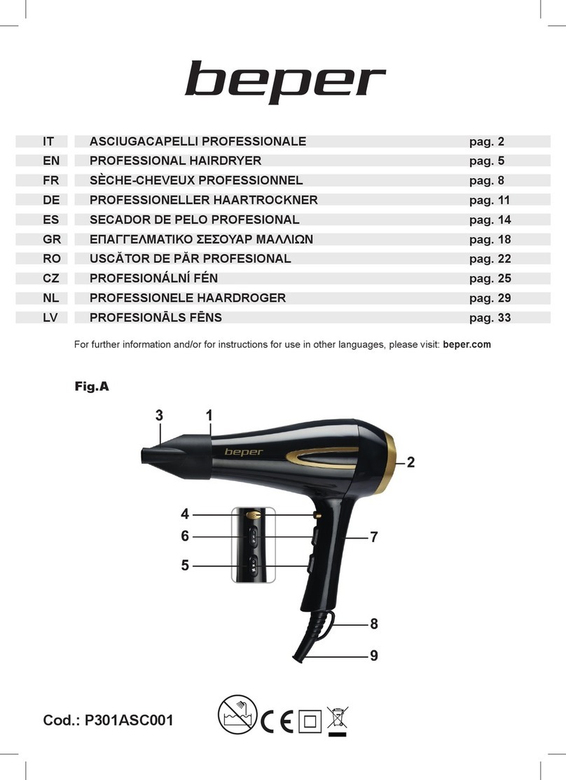 Beper P301ASC001 Quick guide