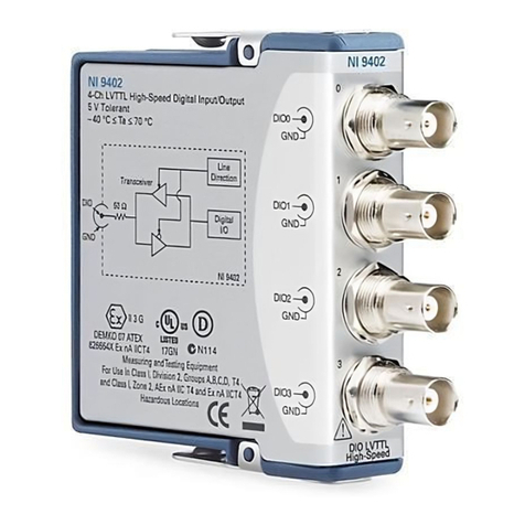 National Instruments NI 9402 User manual